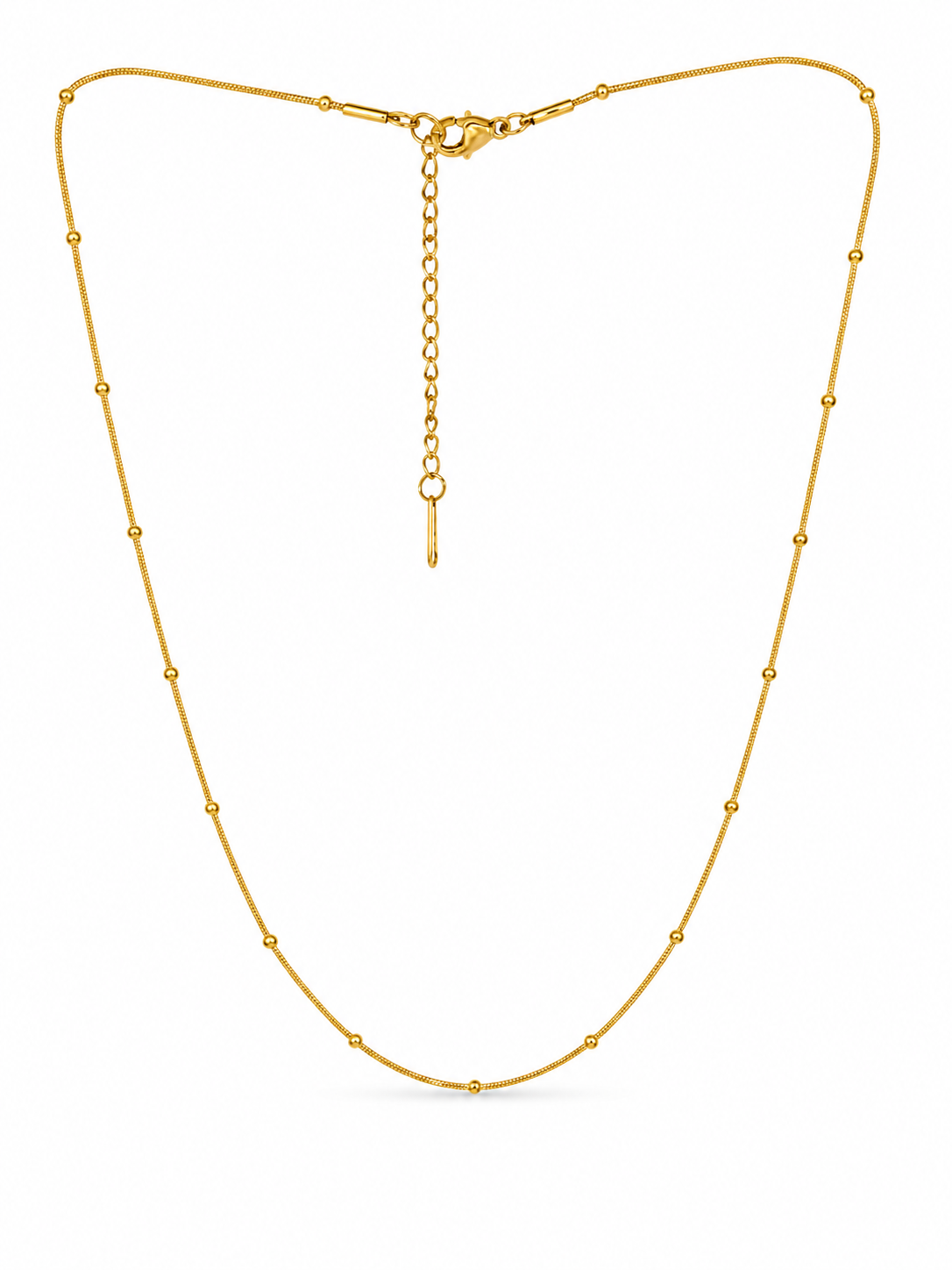 Celestial Bead Chain Necklace