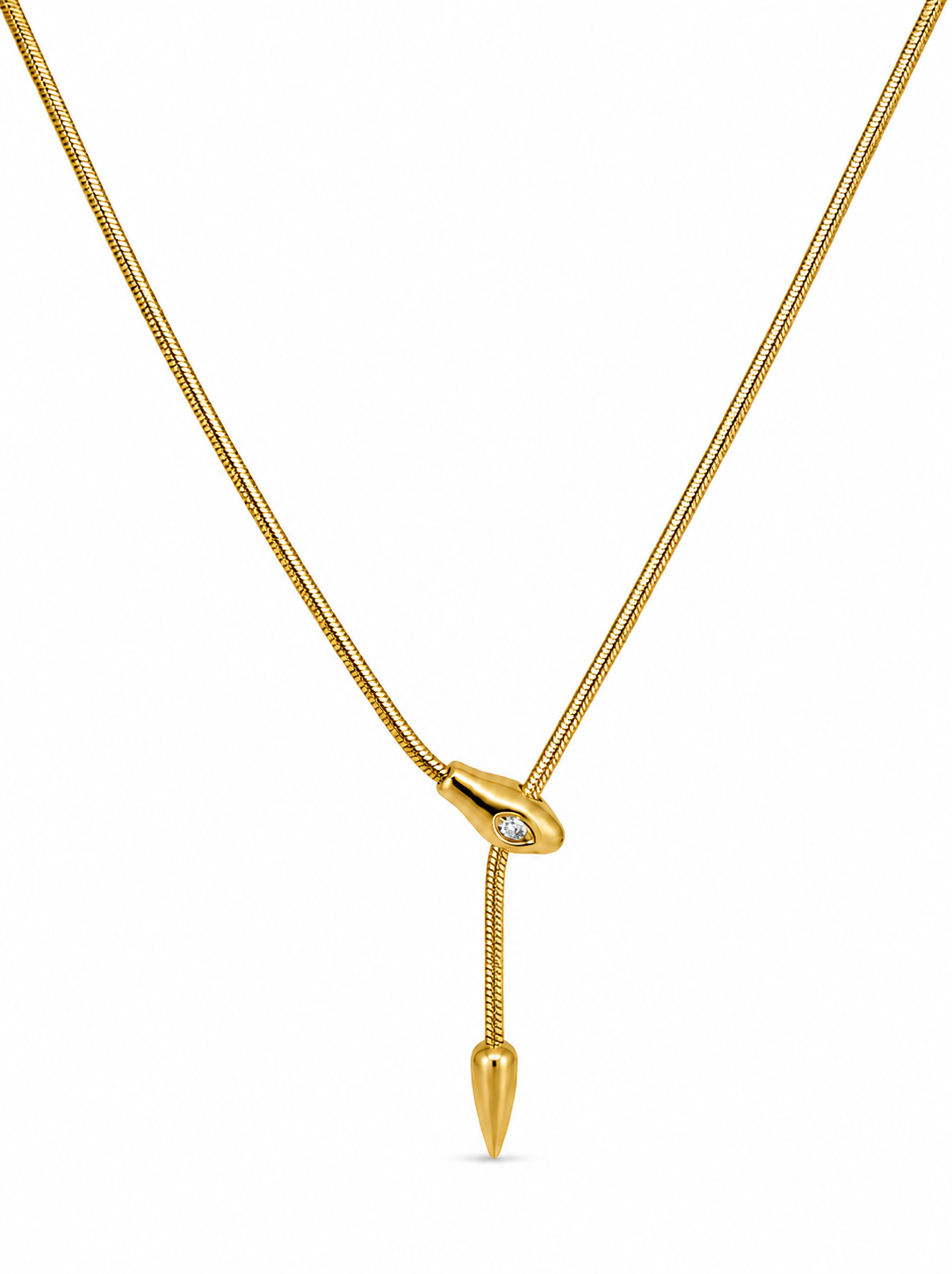 Solstice Drop Lariat Necklace