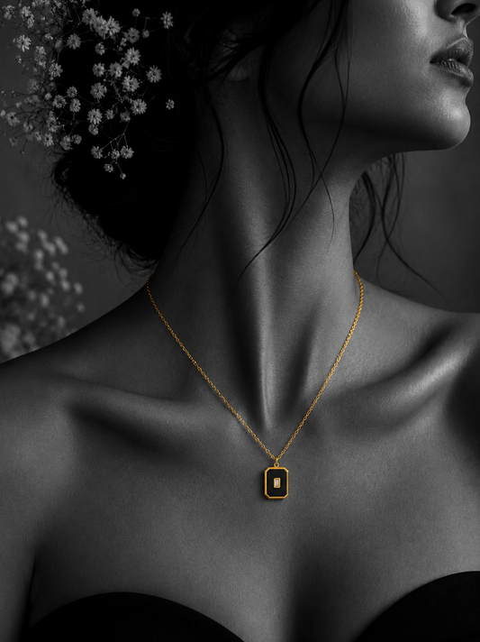 Midnight Noir Pendant Necklace