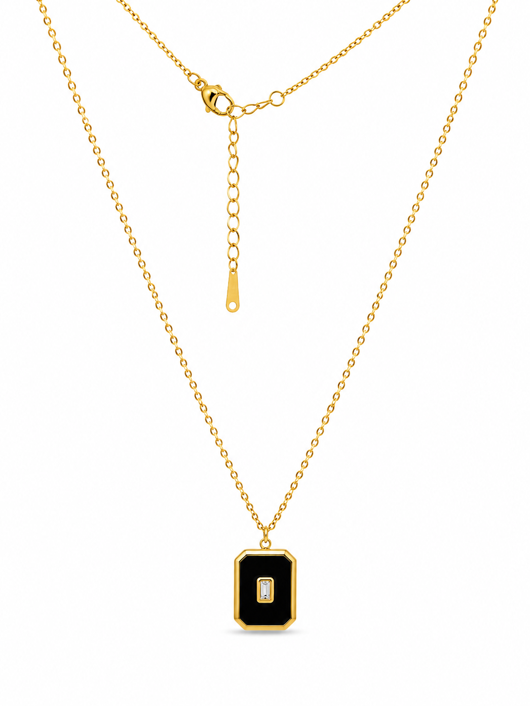 Midnight Noir Pendant Necklace
