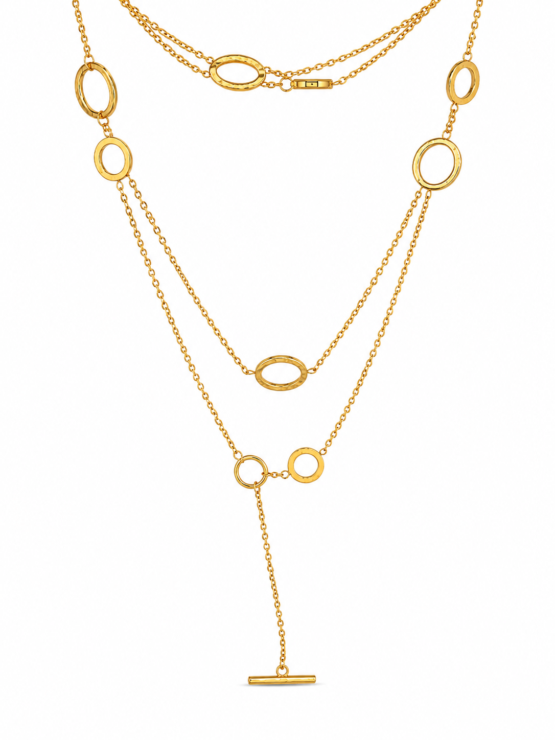 Infinity Link Layered Necklace